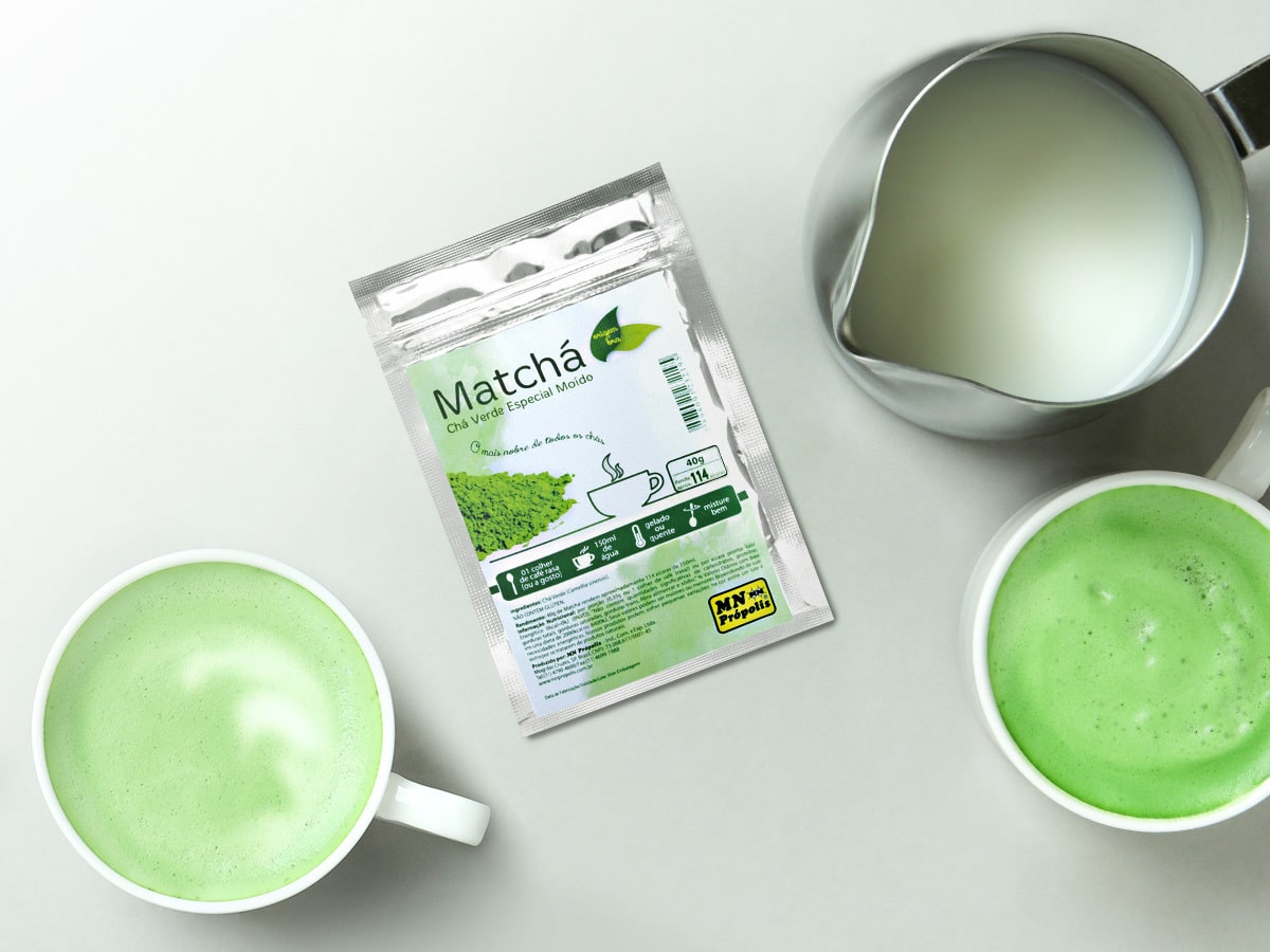 como fazer matchá latte - matchá latte - matchá